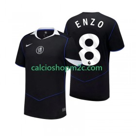 Chelsea Enzo Fernandez 8 Maglia Terza 2025/2026 Manica Corta